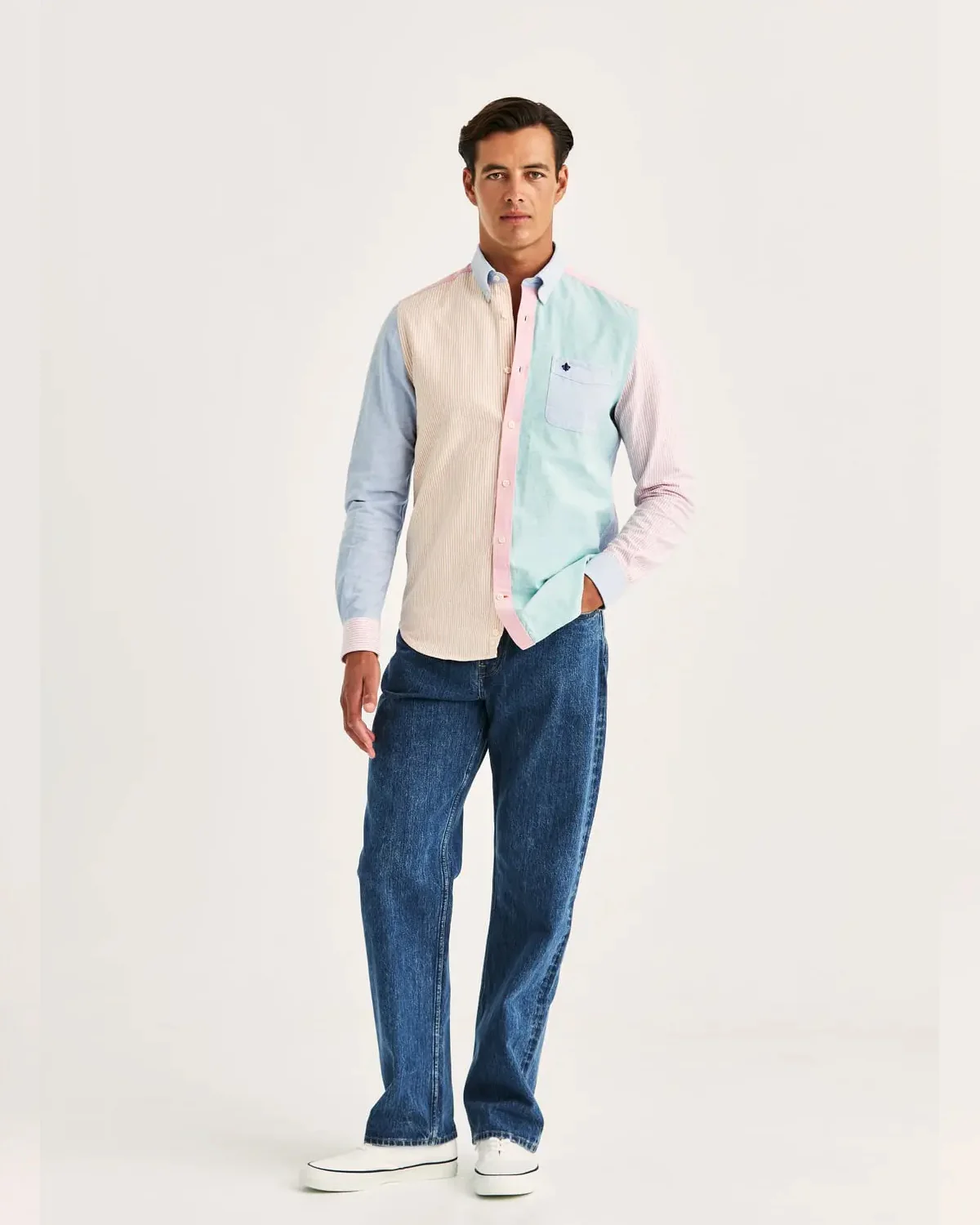 Morris Oxford Mix Shirt - Classic Fit - Image 2