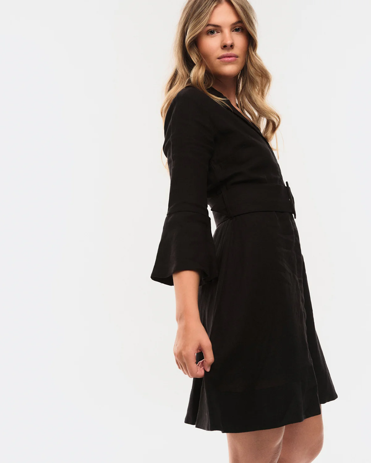 Astrid Linen Dress - Image 3