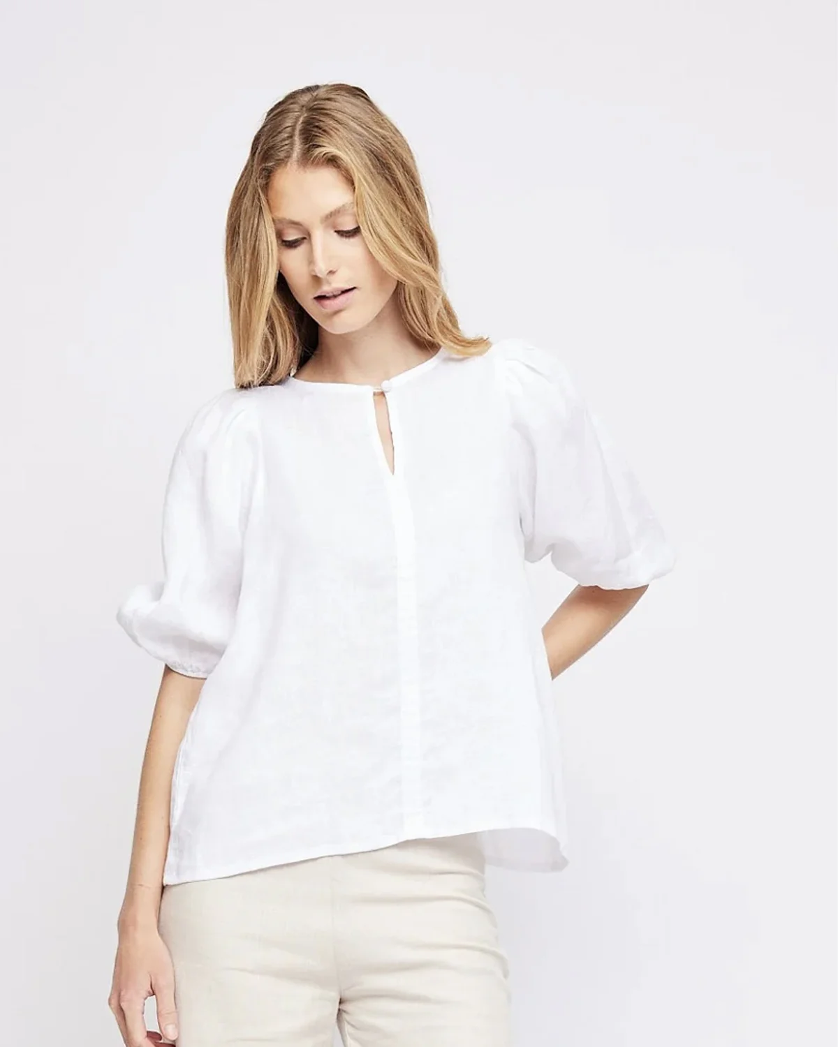 Anna Linen Top - Image 3