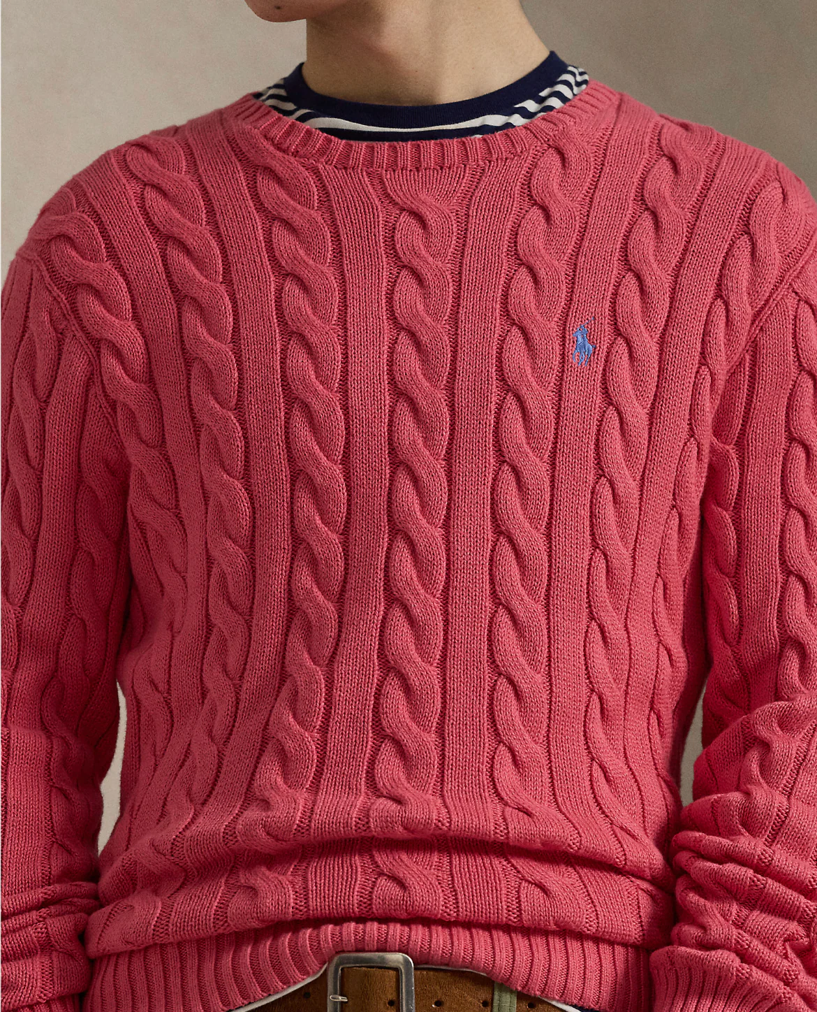 CABLE-KNIT COTTON SWEATER - Image 5