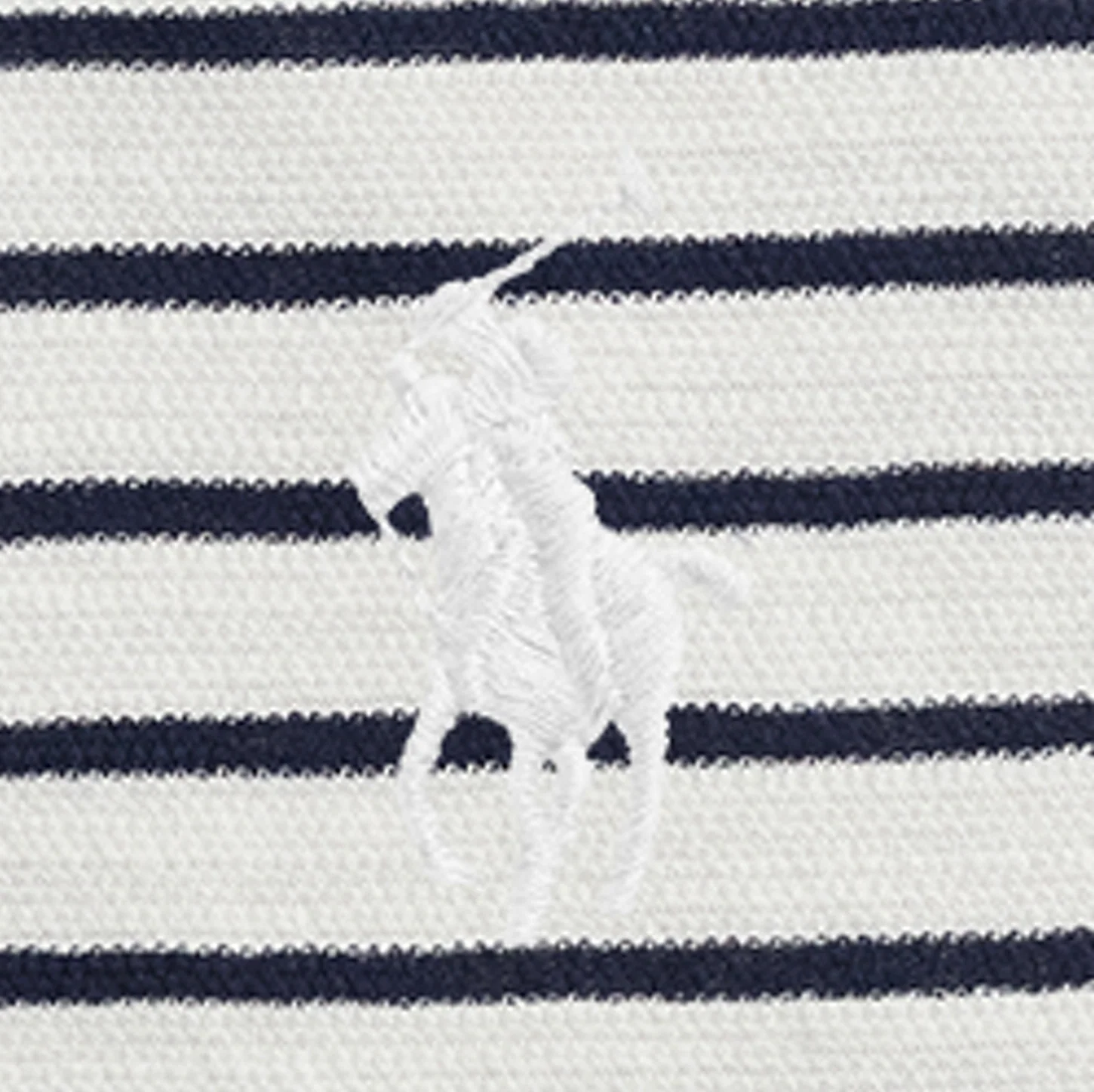 STRIPED COTTON-LINEN POLO SWEATER - Image 6