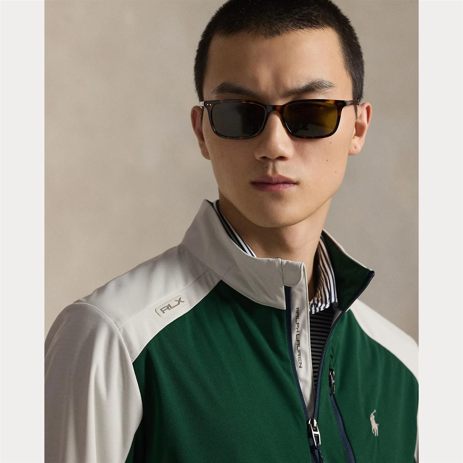 COLOR-BLOCKED PACKABLE JACKET - Image 4