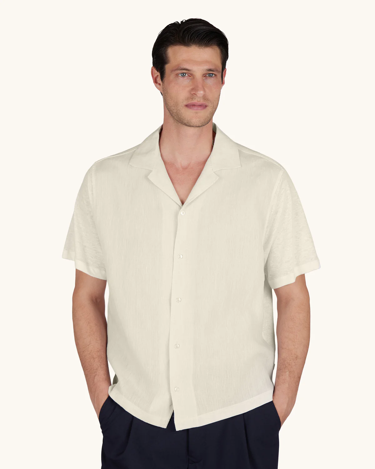 Woven Linen Shirt - Image 2
