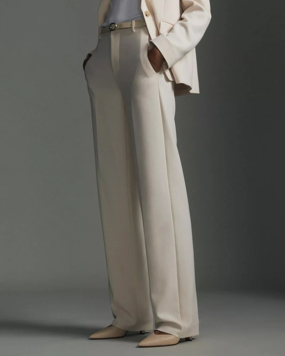 Elsa High Rise Straight Leg Trouser - Image 2