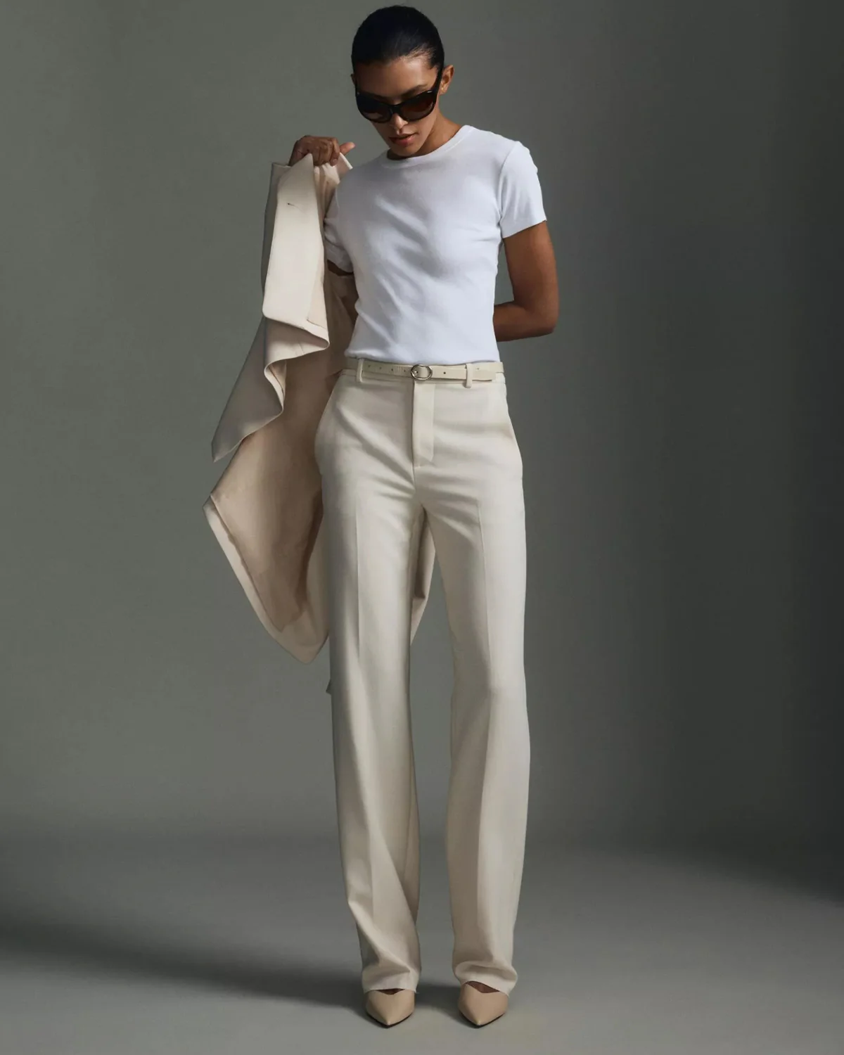 Elsa High Rise Straight Leg Trouser - Image 3