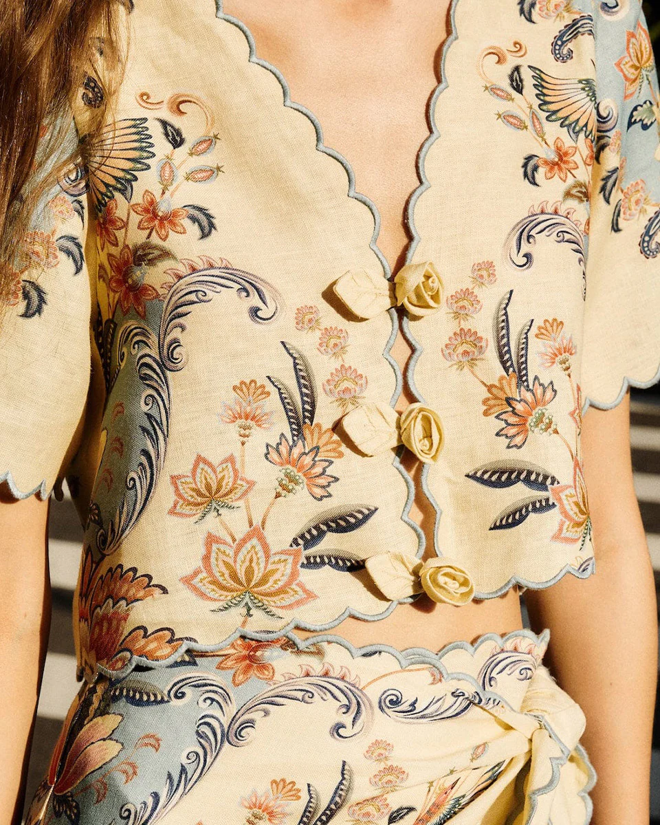 Boho Beauty Butter Shortsleeve Top - Image 4