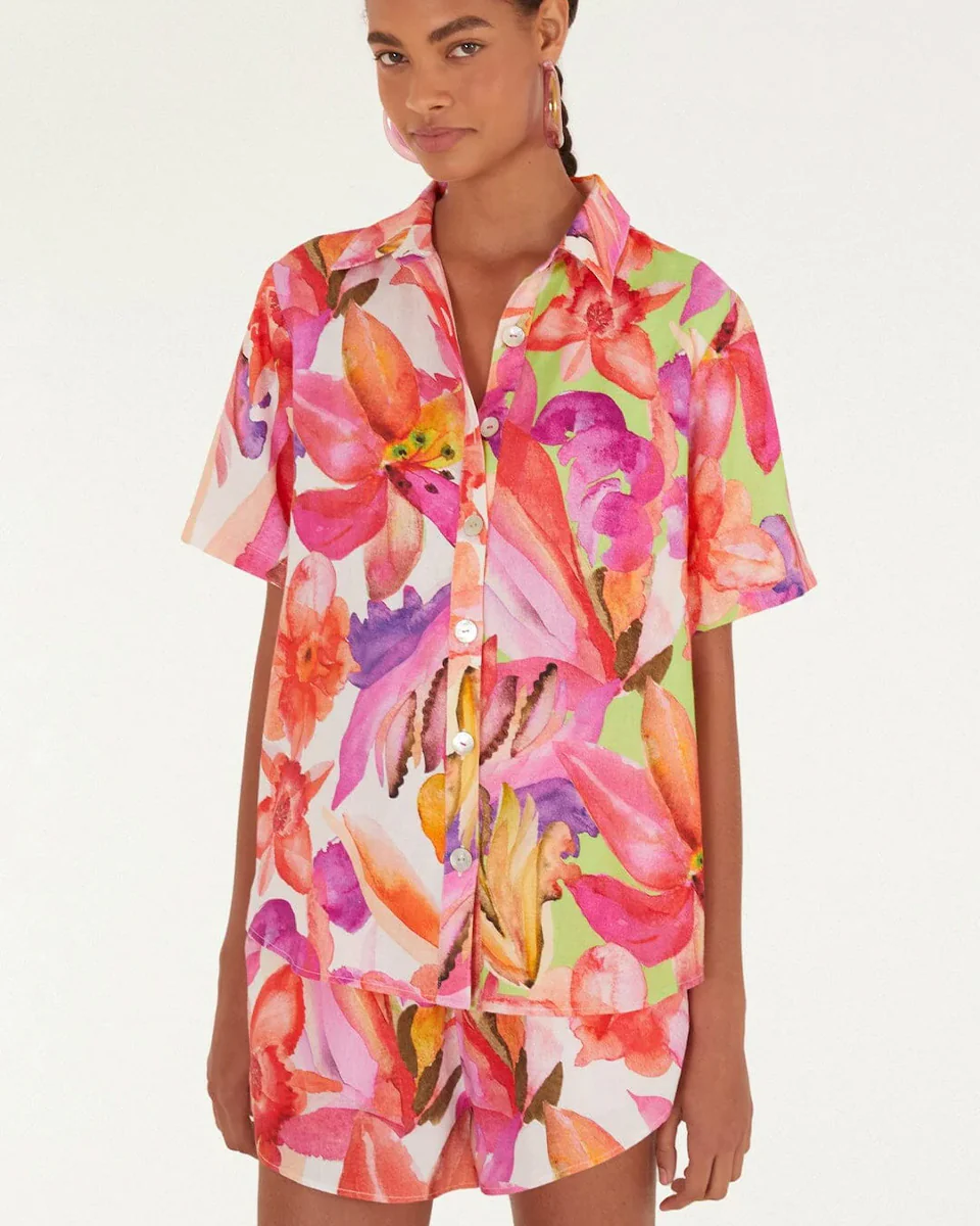 Artsy Flora Shirt - Image 2