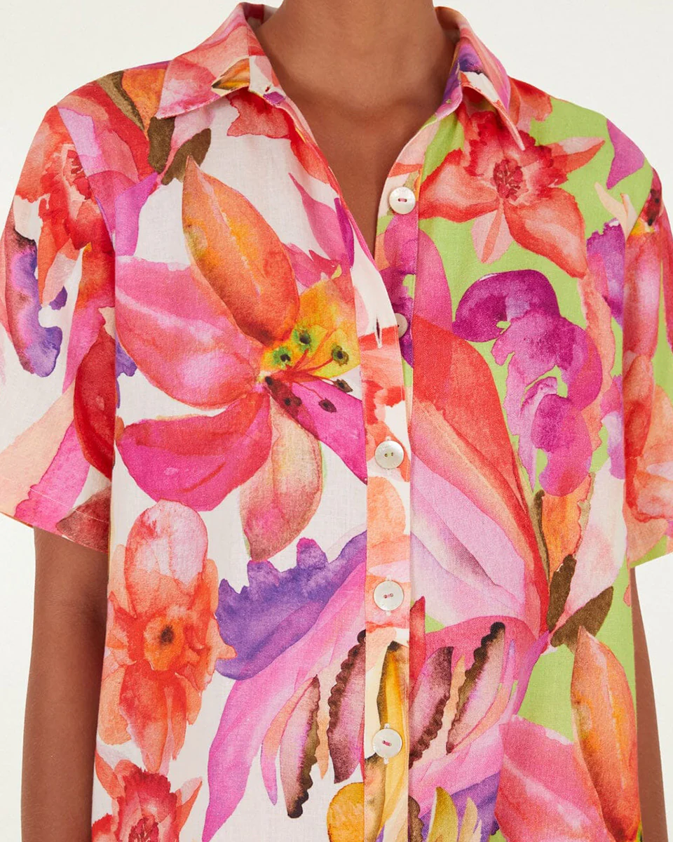 Artsy Flora Shirt - Image 3