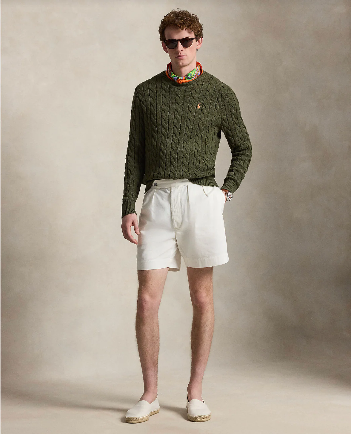 CABLE-KNIT COTTON SWEATER - Image 2