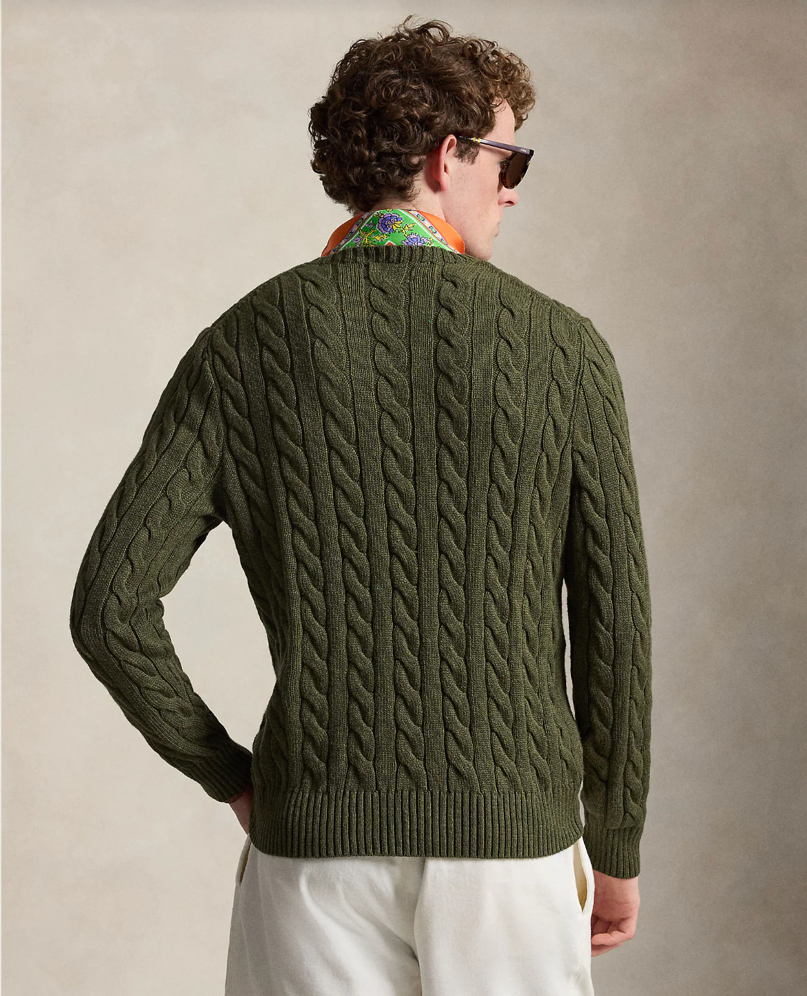 CABLE-KNIT COTTON SWEATER - Image 3