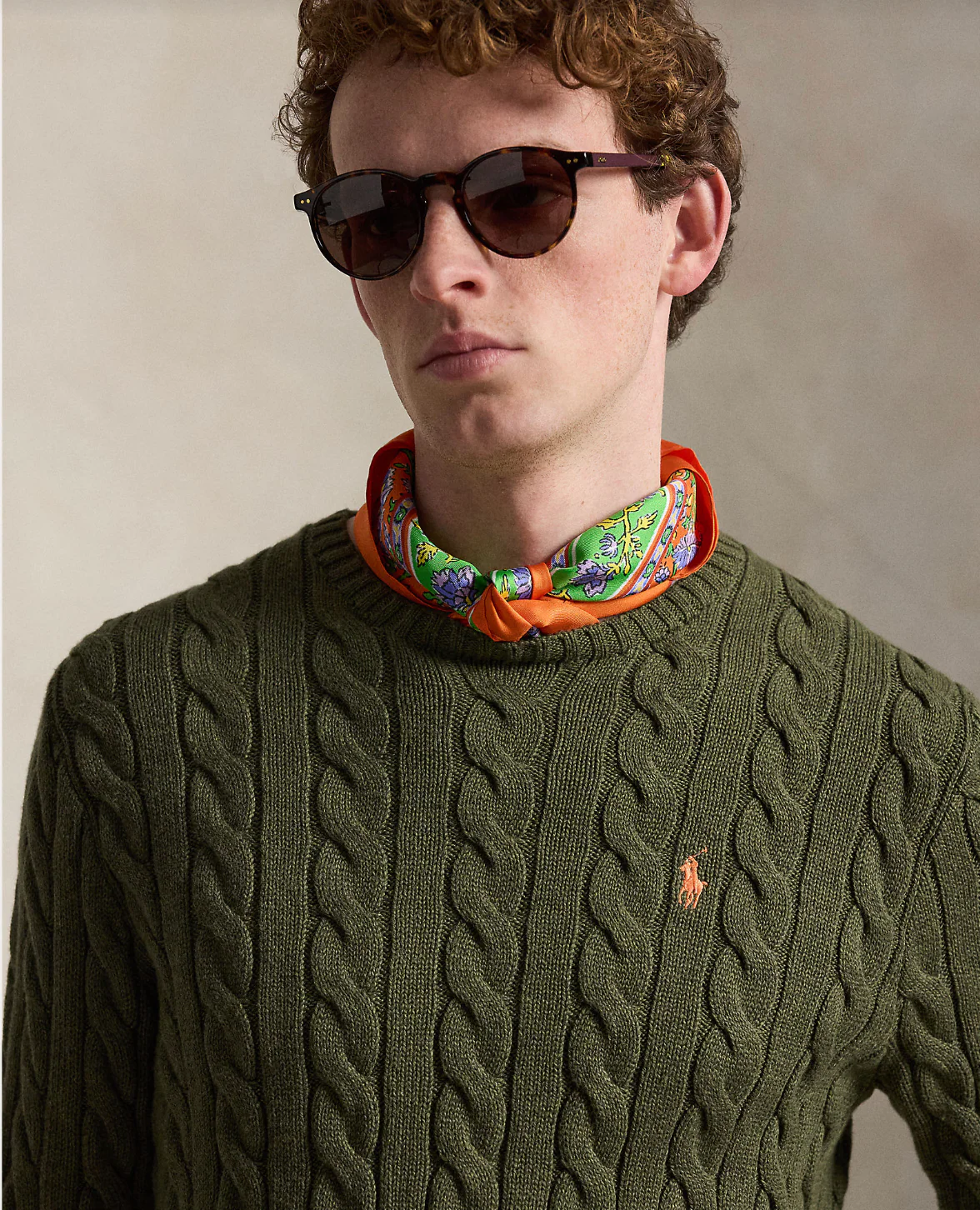 CABLE-KNIT COTTON SWEATER - Image 4