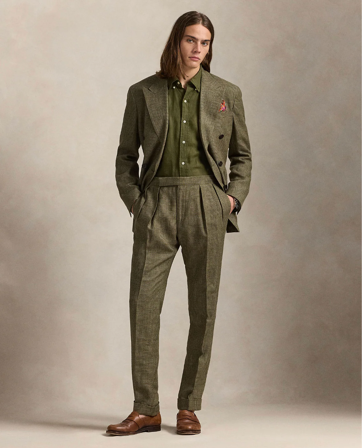SLIM FIT LINEN SHIRT - Image 2