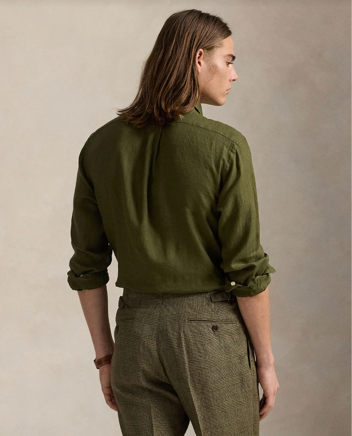 SLIM FIT LINEN SHIRT - Image 3