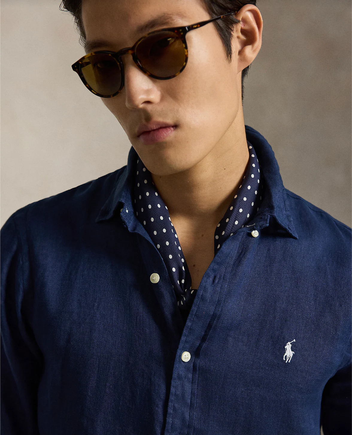 SLIM FIT LINEN SHIRT - Image 4