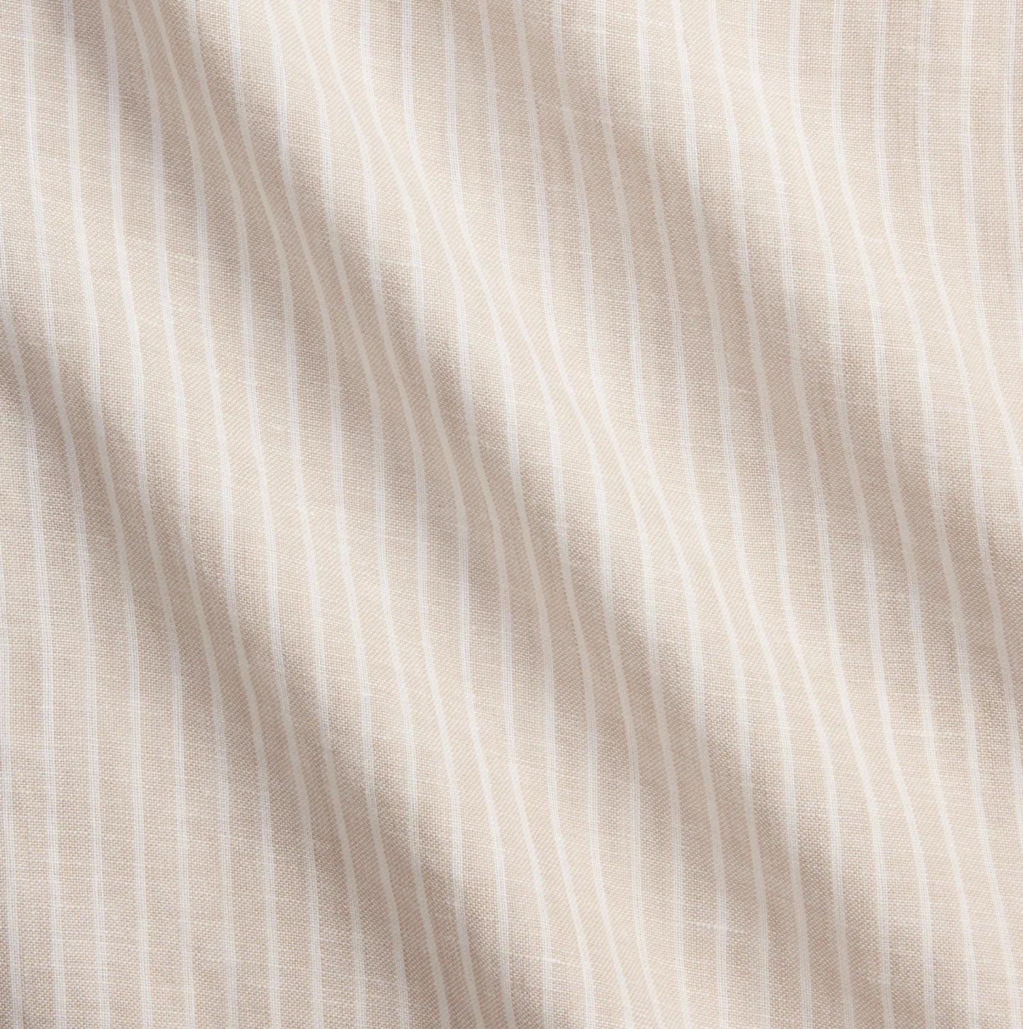 CUSTOM FIT STRIPED LINEN SHIRT - Image 7