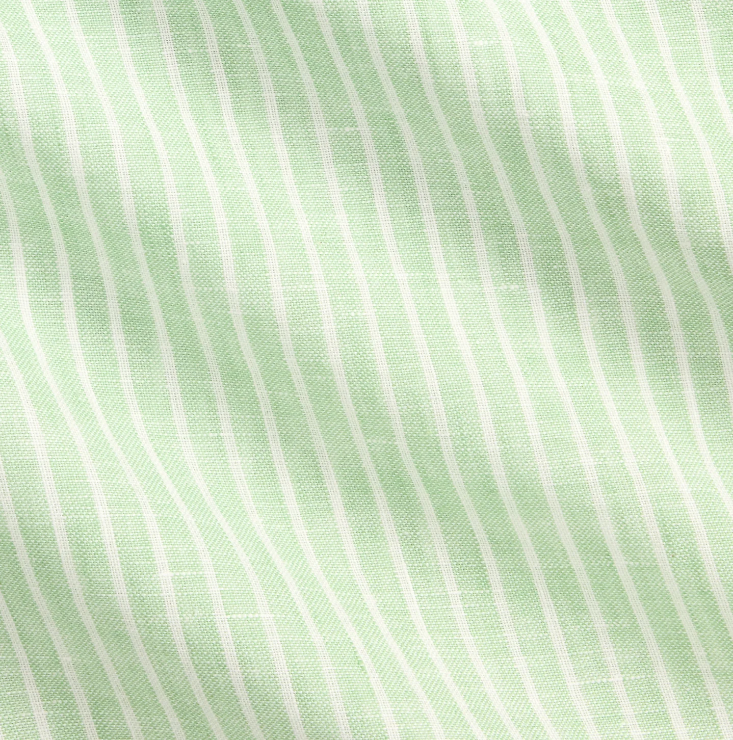 CUSTOM FIT STRIPED LINEN SHIRT - Image 5