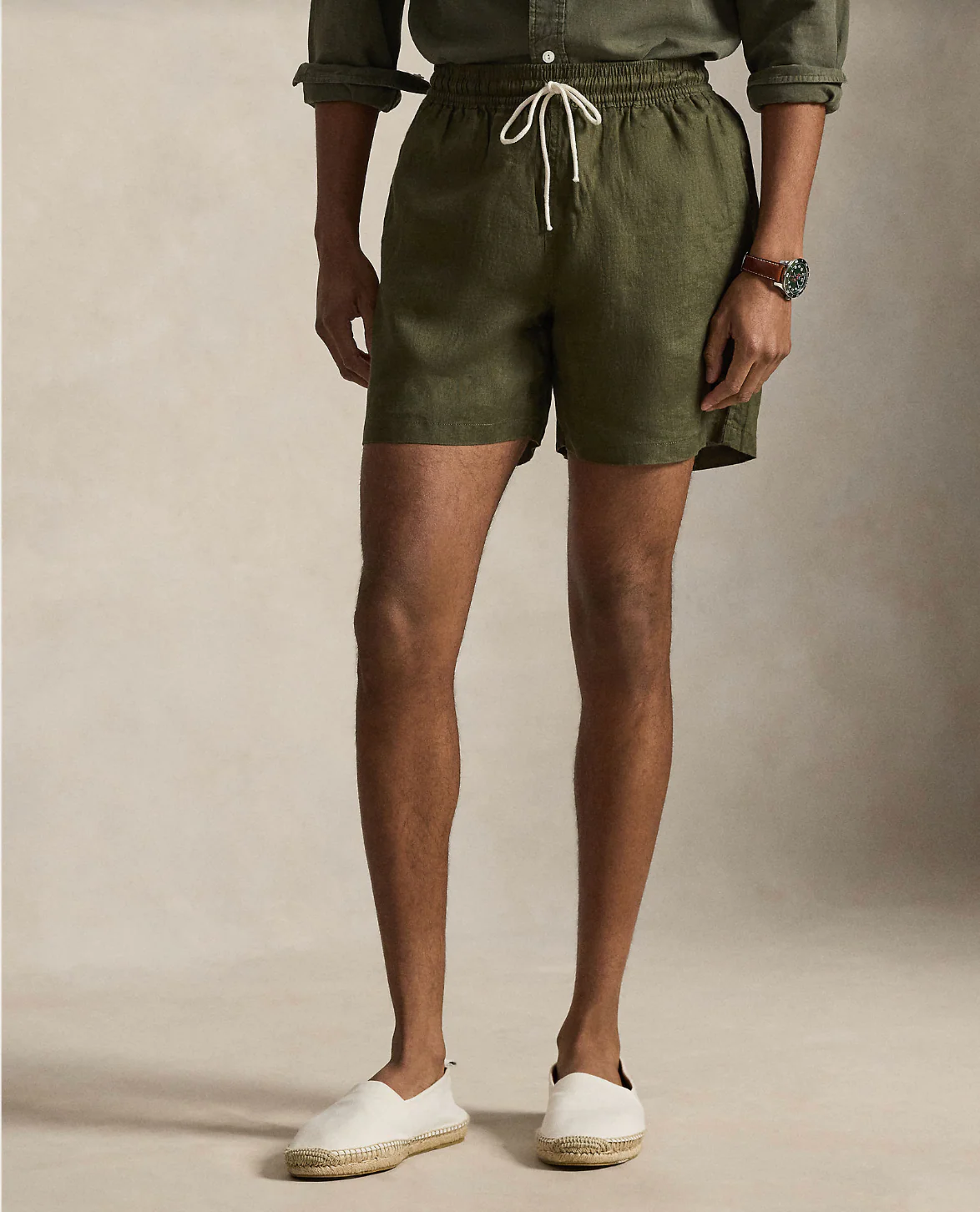 5.75-INCH TRAVELER LINEN SWIM TRUNK - Image 3