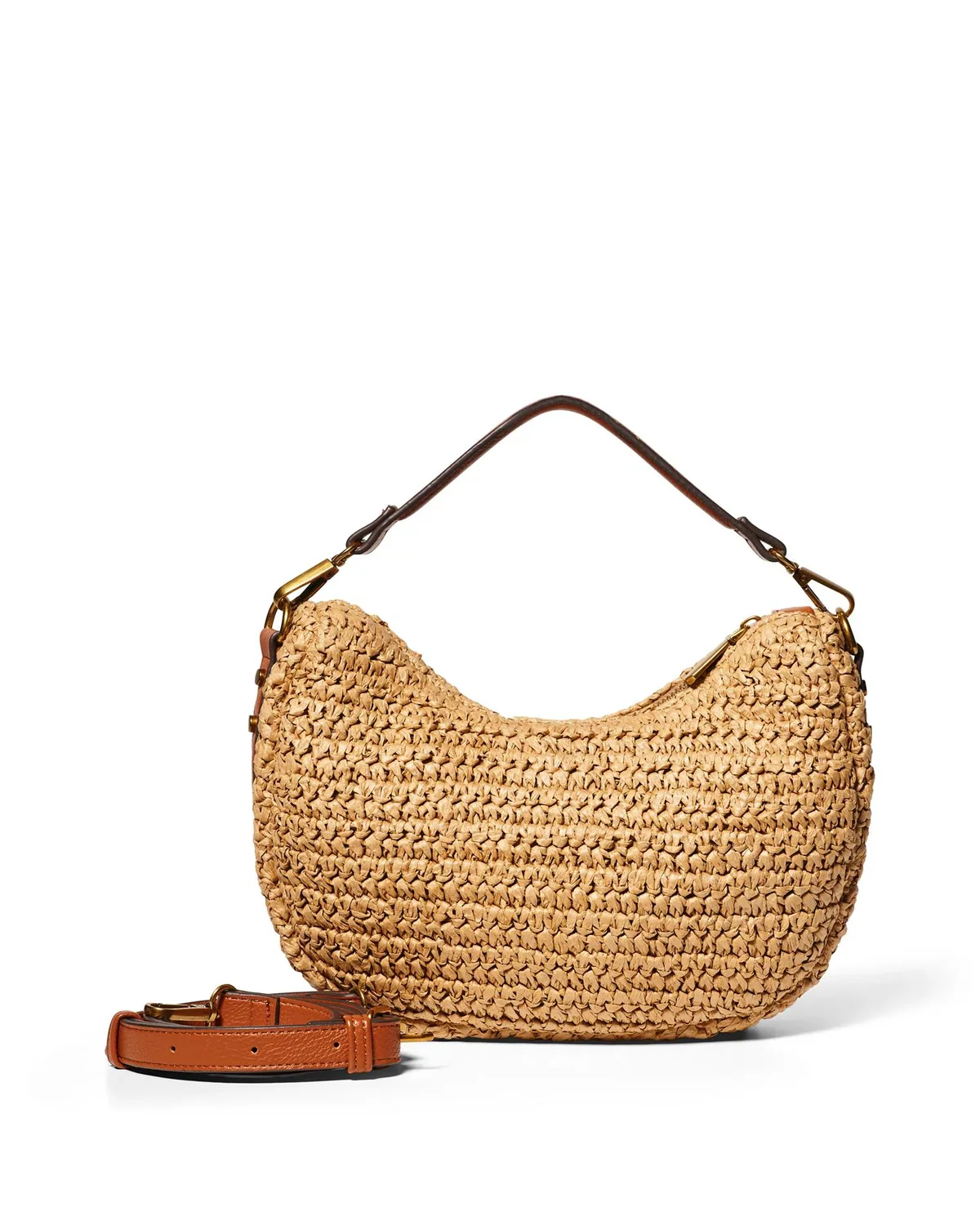 Raffia Shoulder Bag - Image 3