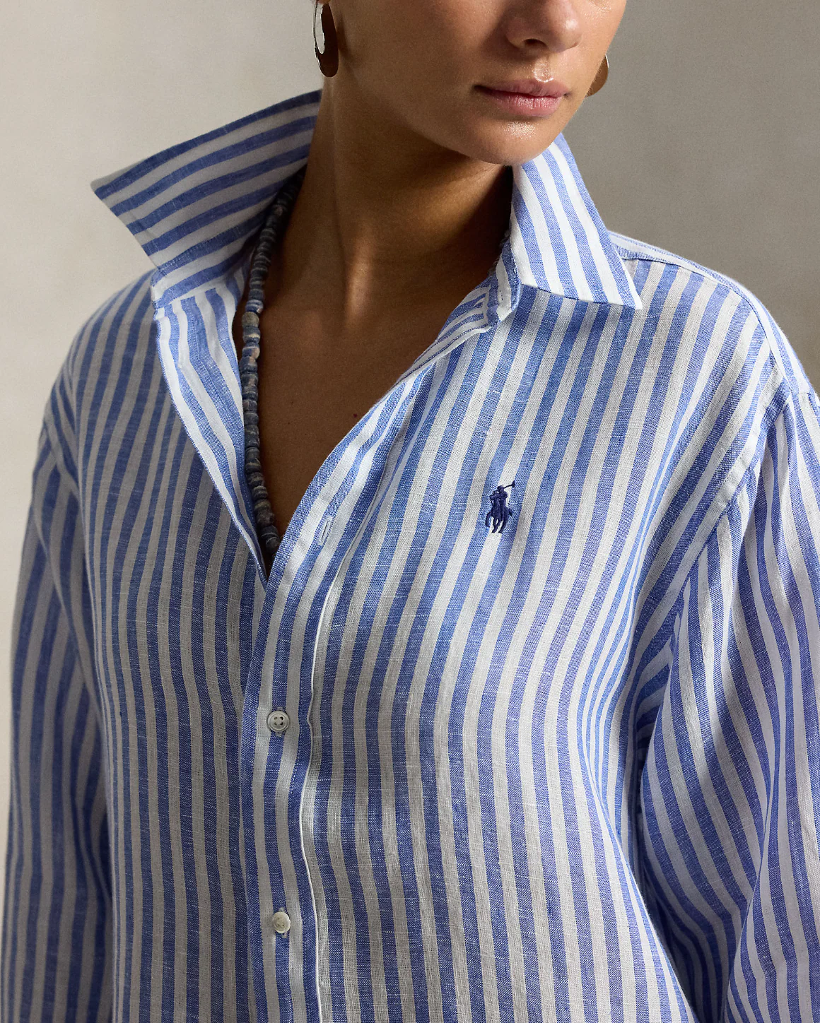 N Wd- Crp St-Long Sleeve-Button Front Shirt - Image 4