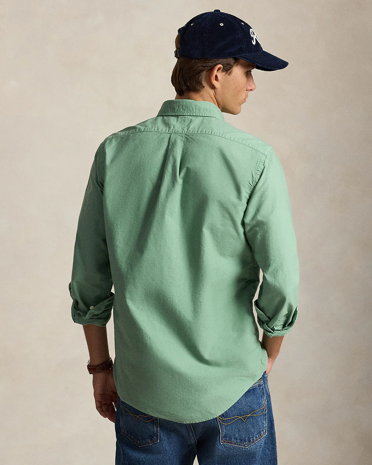 CUSTOM FIT GARMENT-DYED OXFORD SHIRT - Image 4