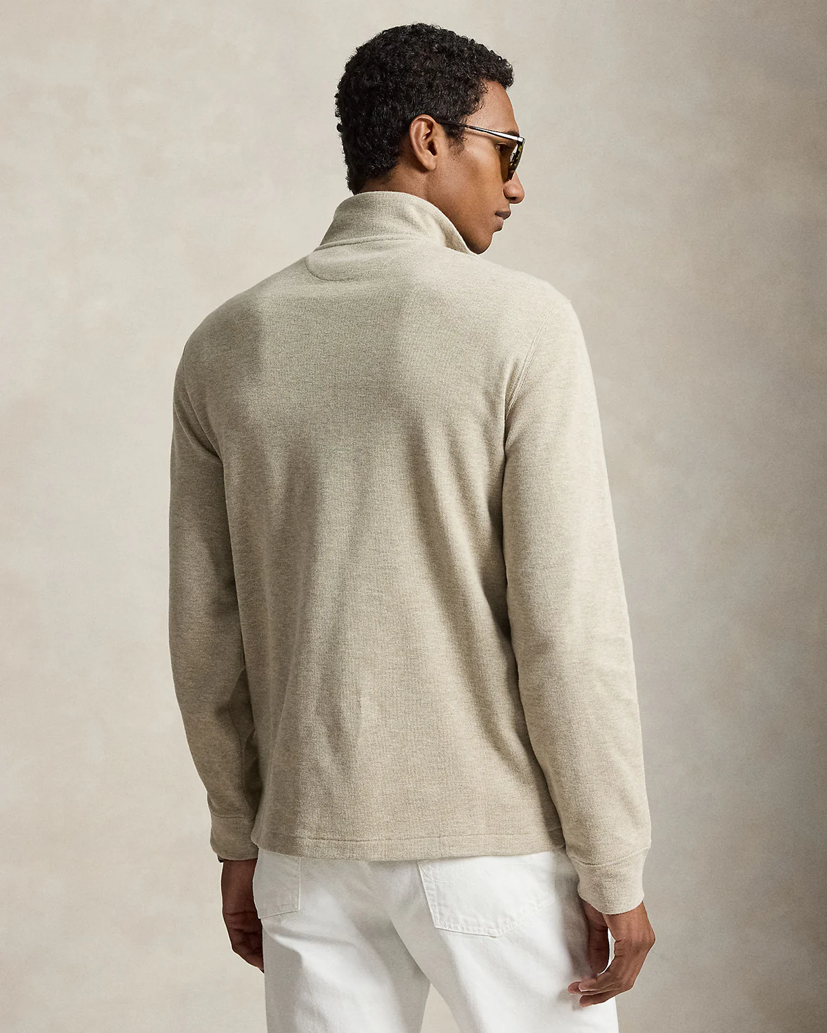ESTATE-RIB QUARTER-ZIP PULLOVER - Image 4