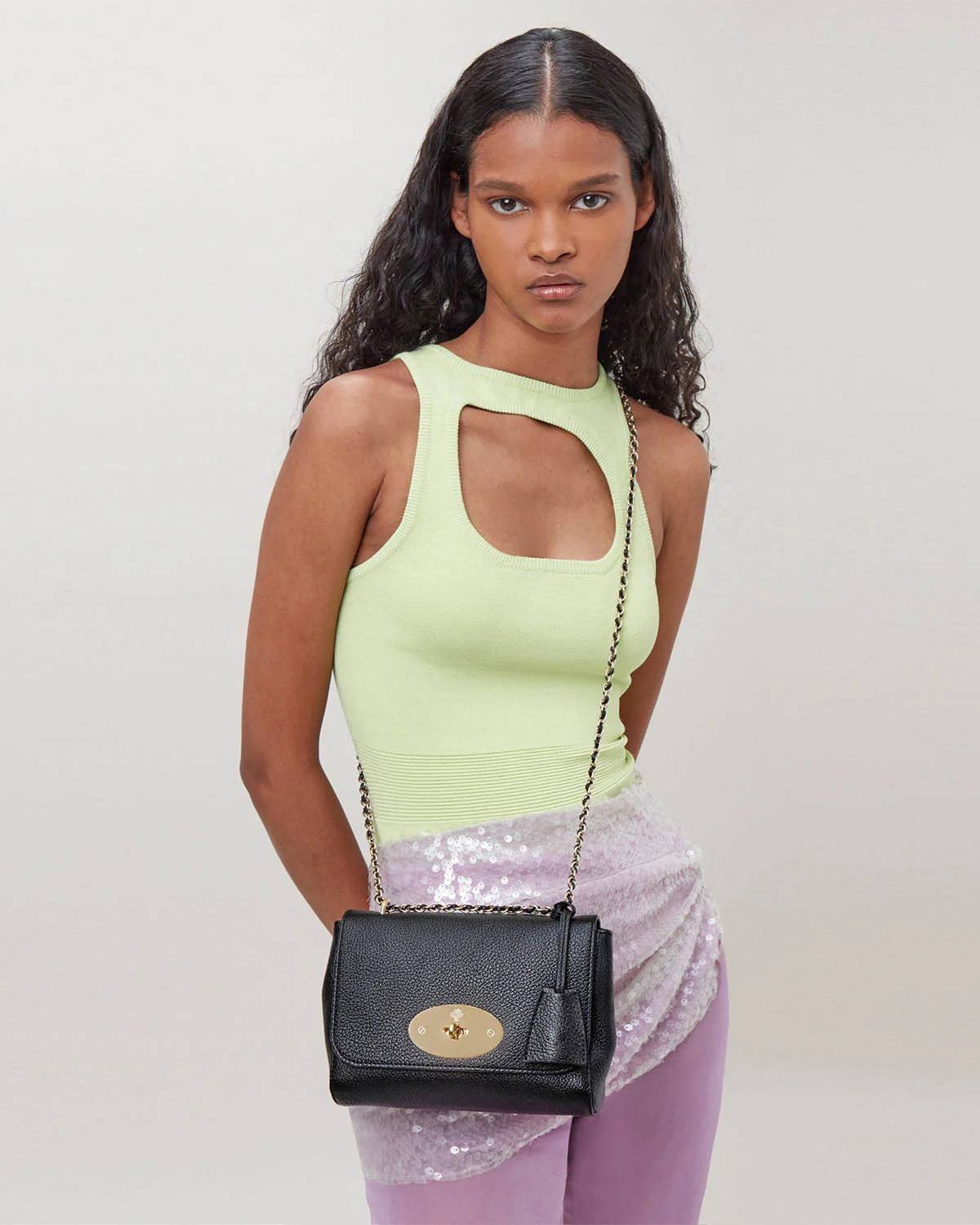 Lily Glossy Goat Black - Image 7