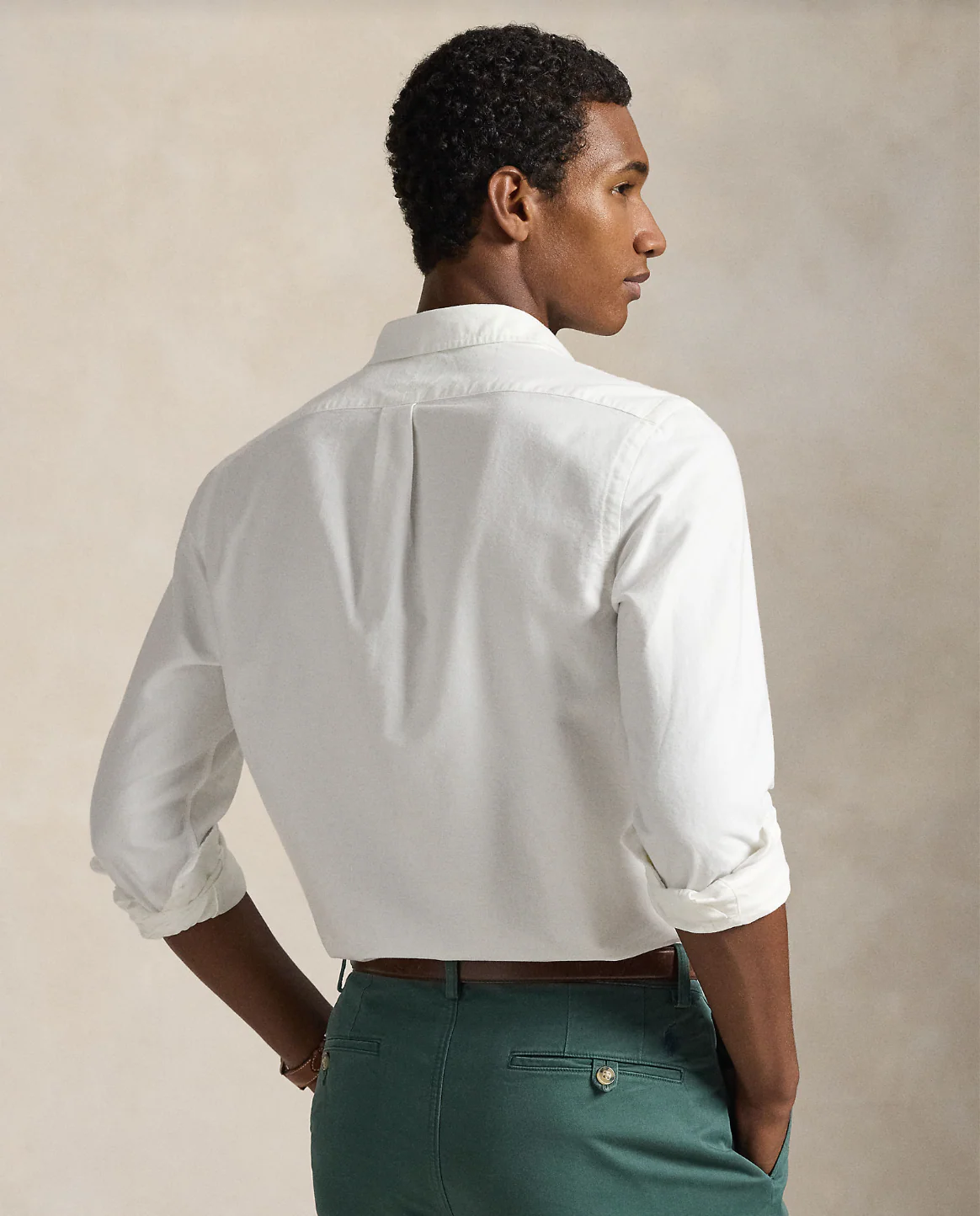 Slim Fit Oxford Shirt - Image 3