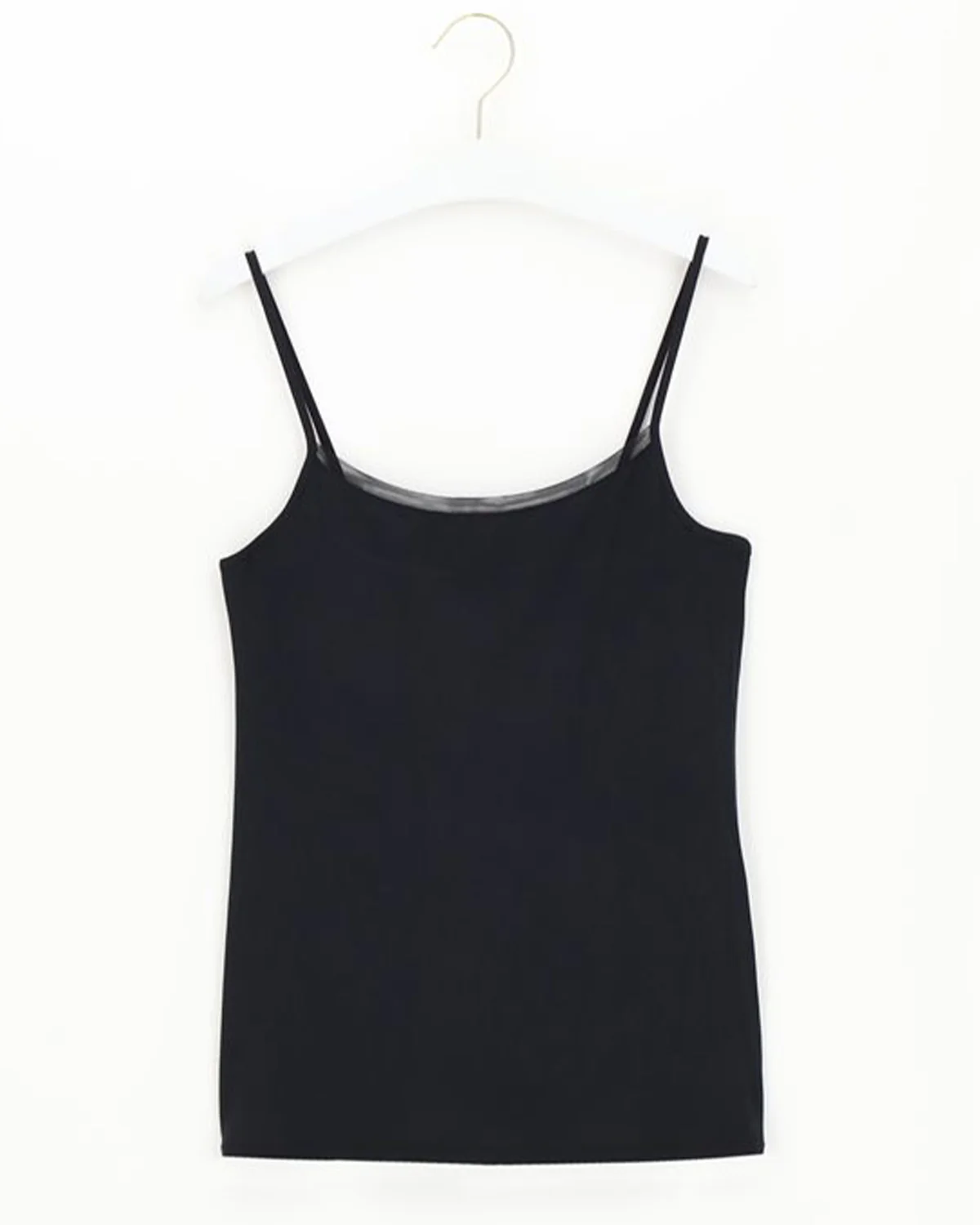 Perfect Line Top w/Straps - Black - Image 4