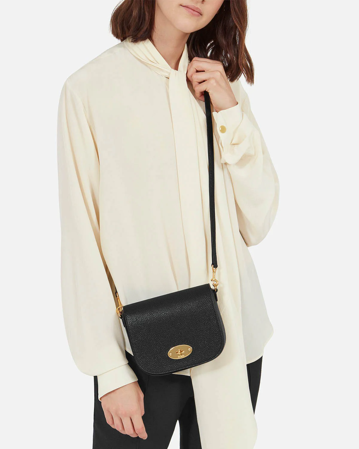 Small Darley Satchel Black - Image 5