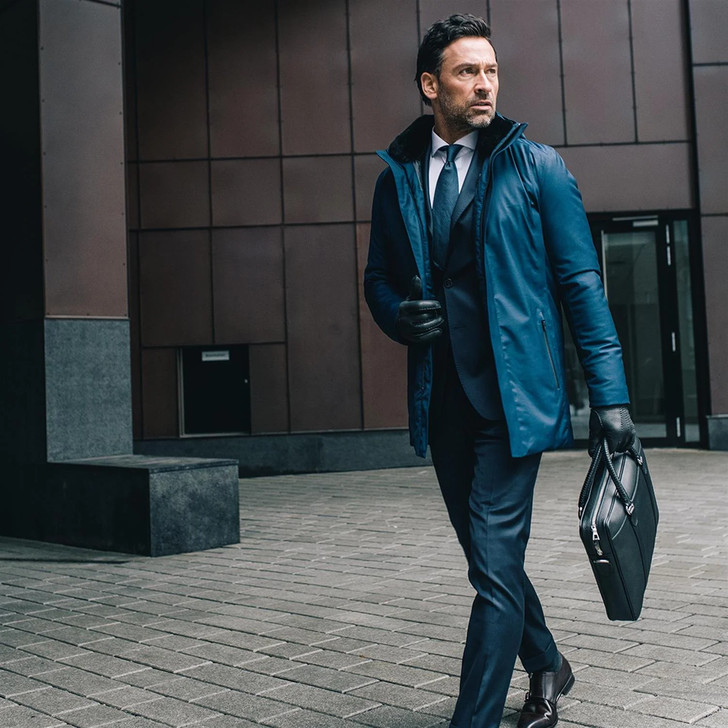 Regulator Parka Savile - Navy Wool - Image 6
