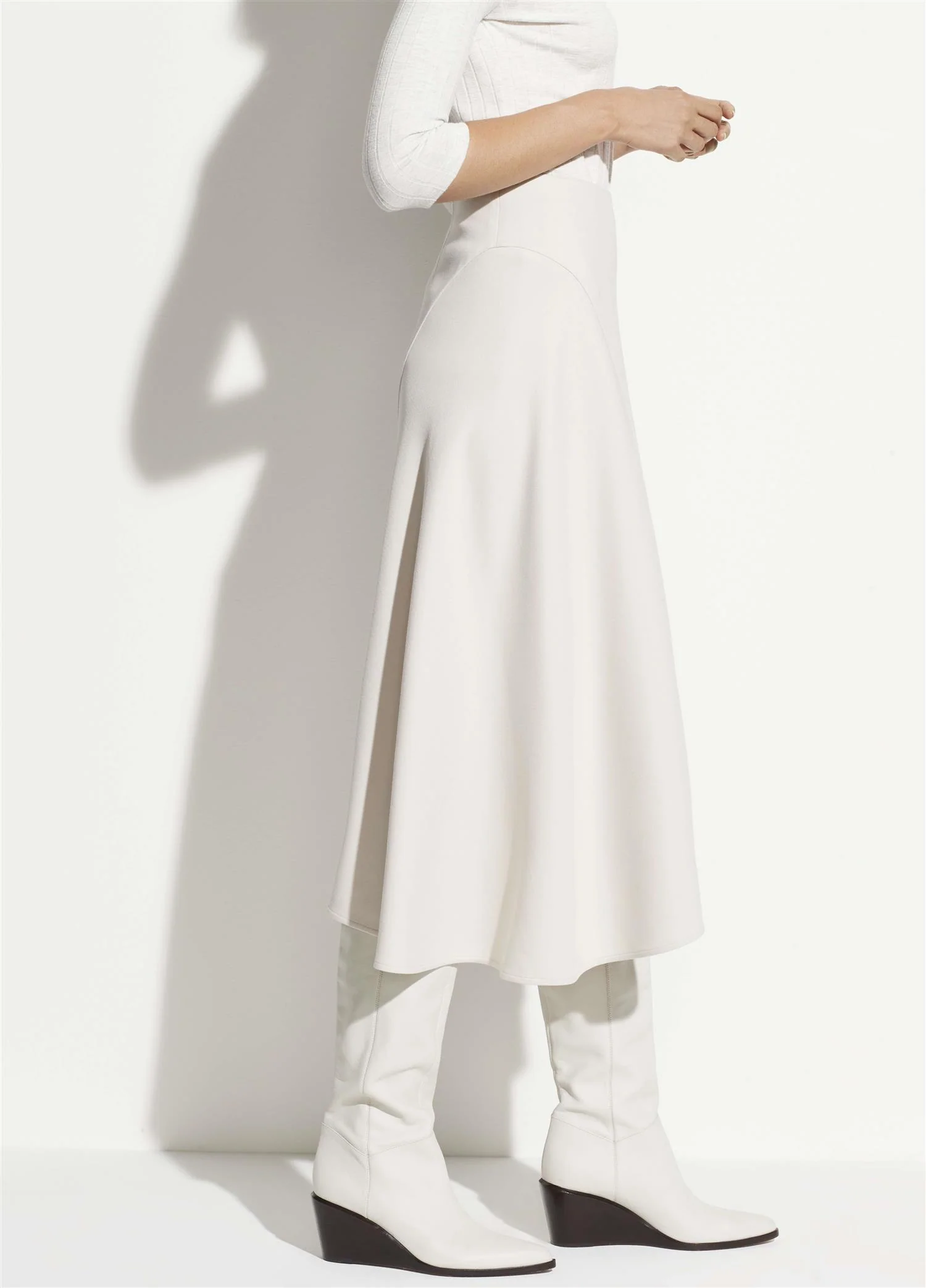 Asymmetric Seam Skirt - Image 2