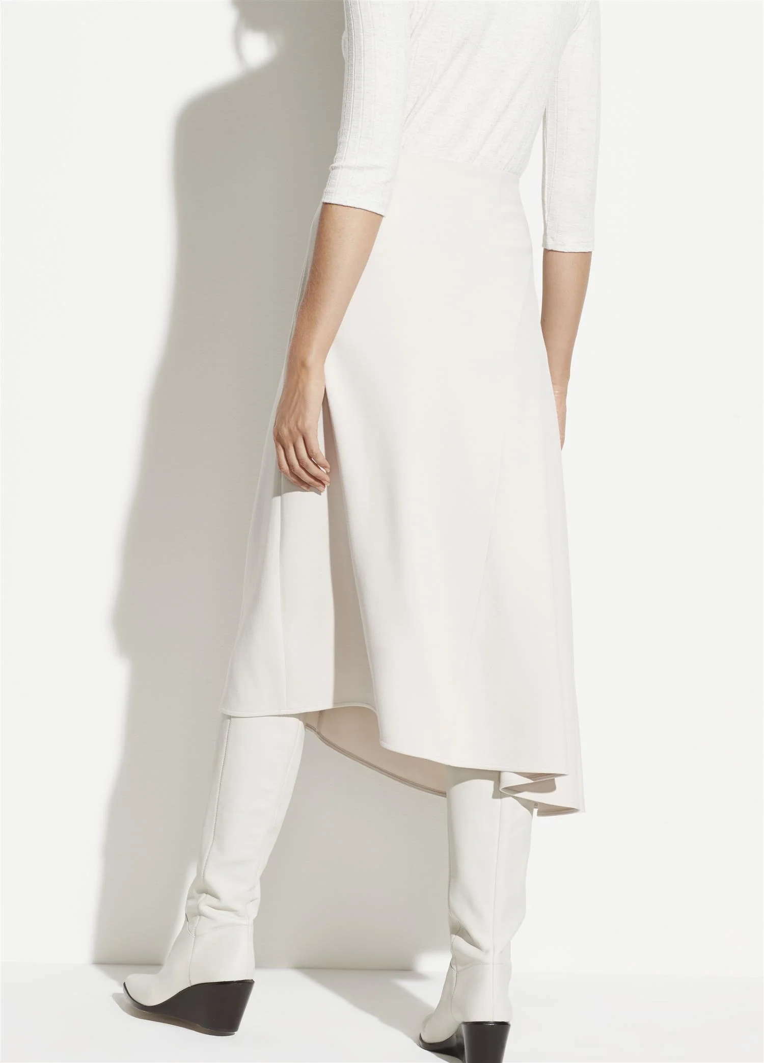 Asymmetric Seam Skirt - Image 3