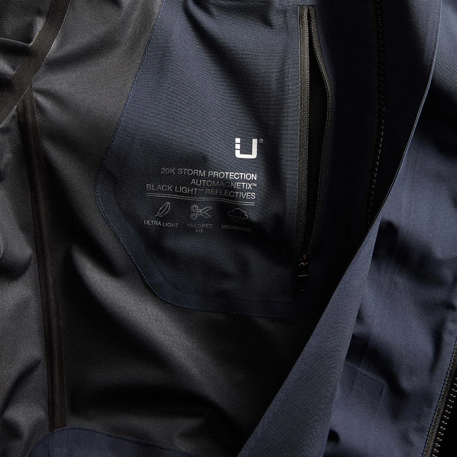 Sky Fall Coat - Navy - Image 2
