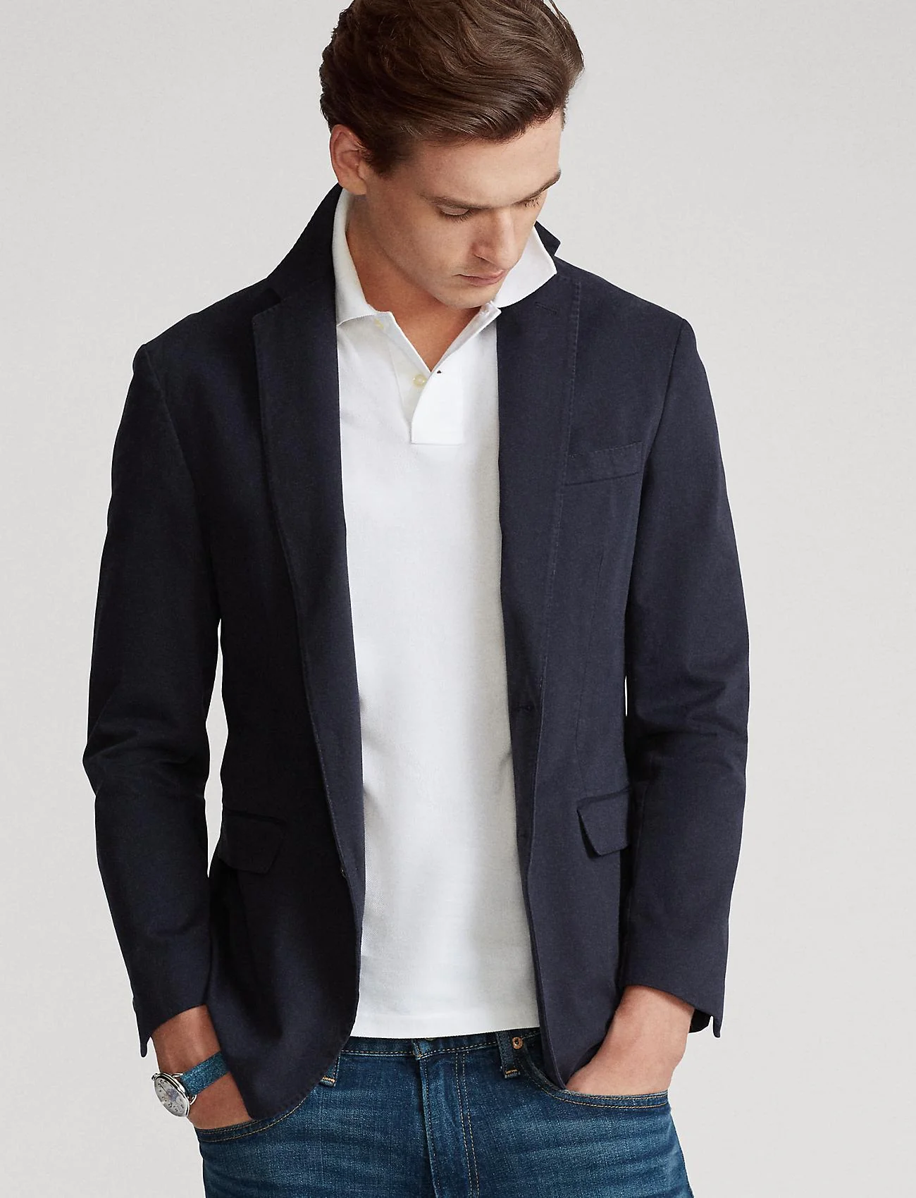 Custom Slim Fit Mesh Polo Shirt - Image 6