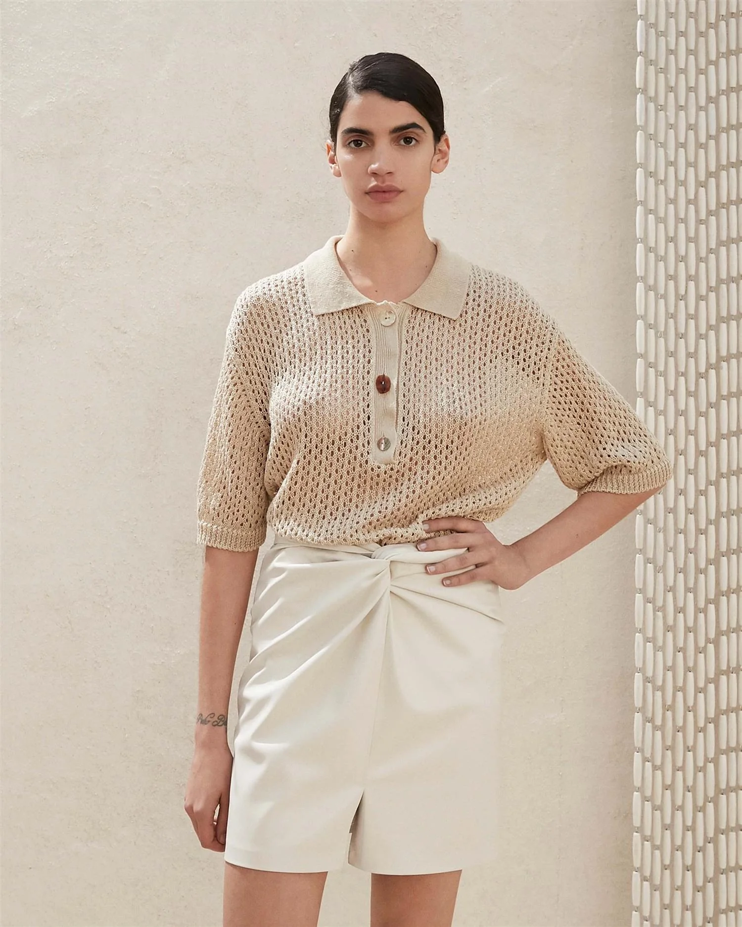Milo Sarong Mini Skirt - Image 2