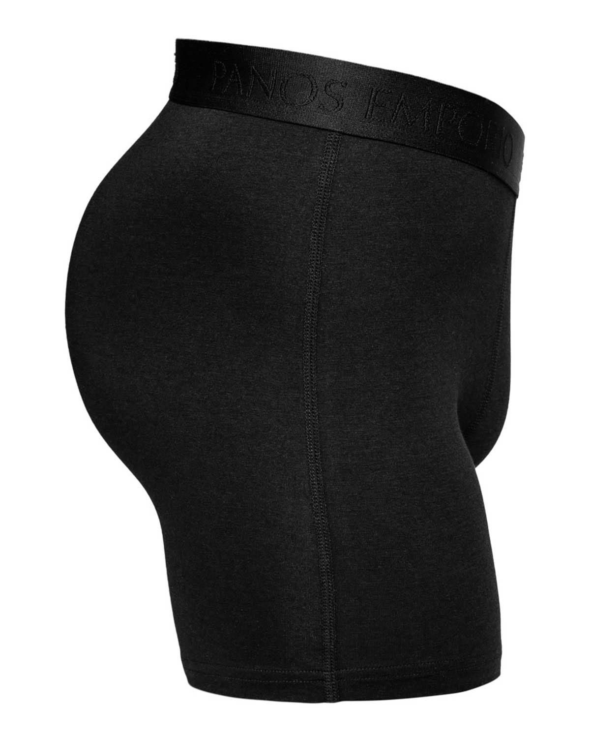 3PK Base Bamboo Boxer Black - Image 3