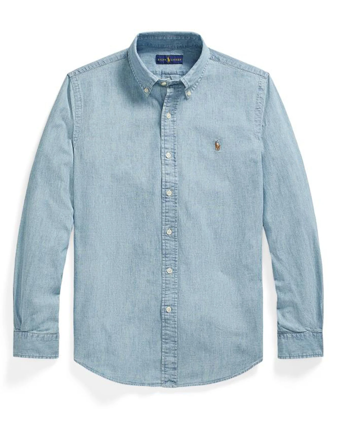 Custom Fit Chambray Shirt - Image 4