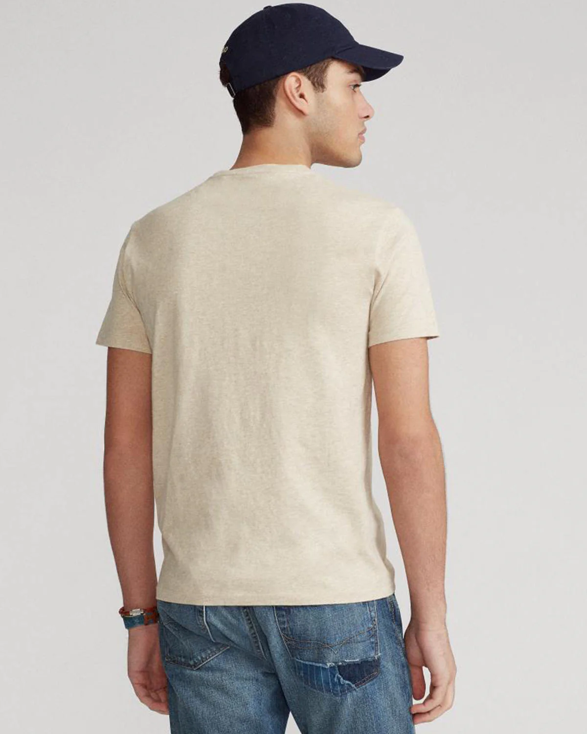 CUSTOM SLIM FIT JERSEY CREWNECK T-SHIRT - Image 3
