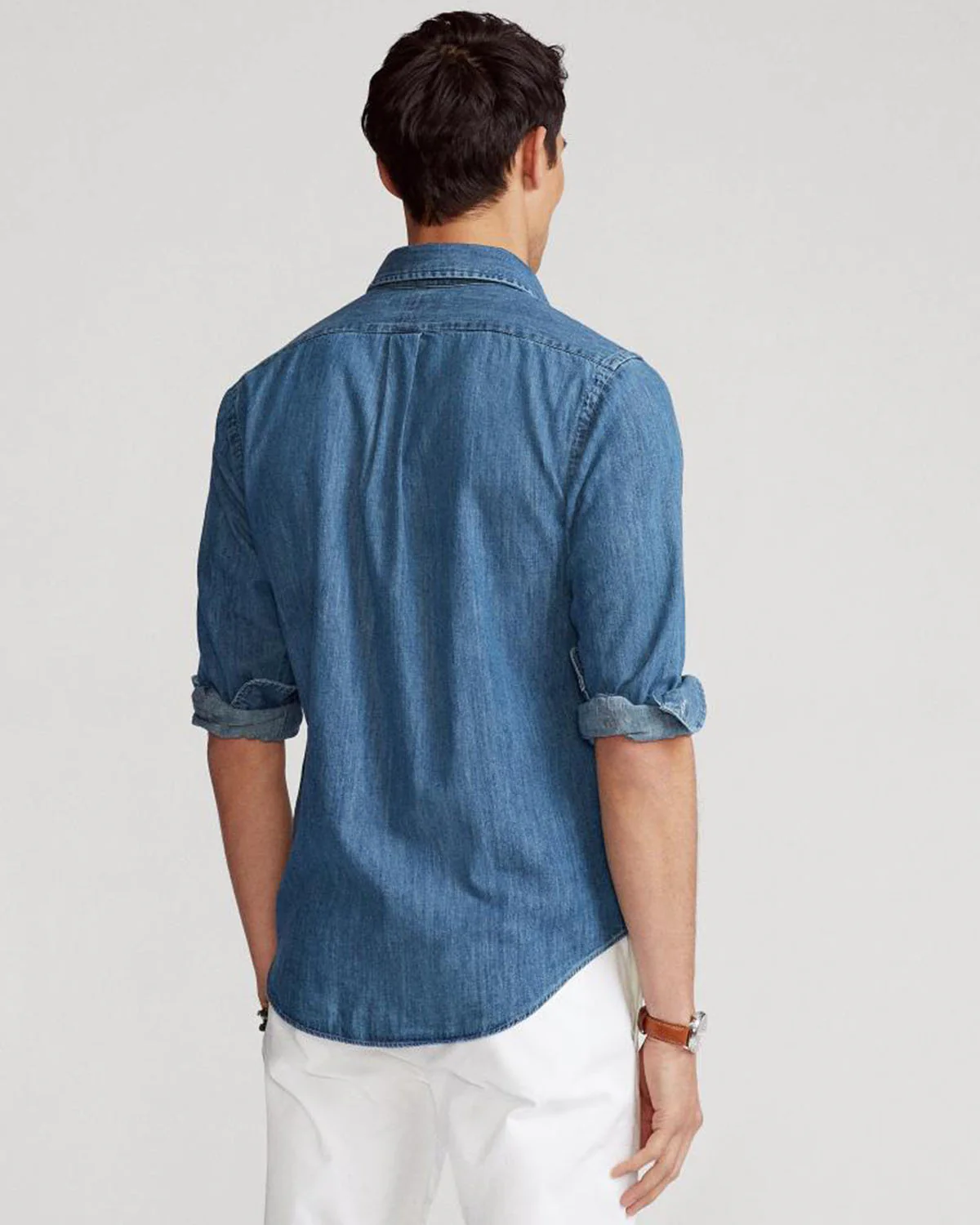 Custom Fit Denim Shirt - Image 4