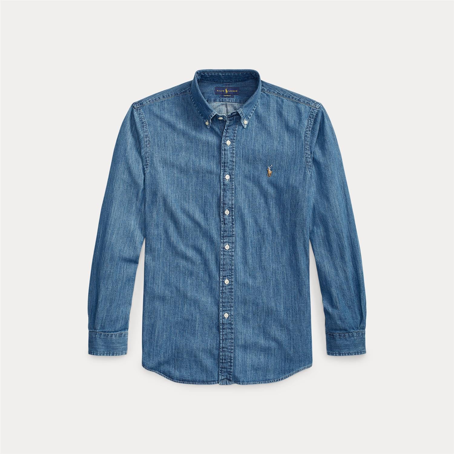 Custom Fit Denim Shirt - Image 5