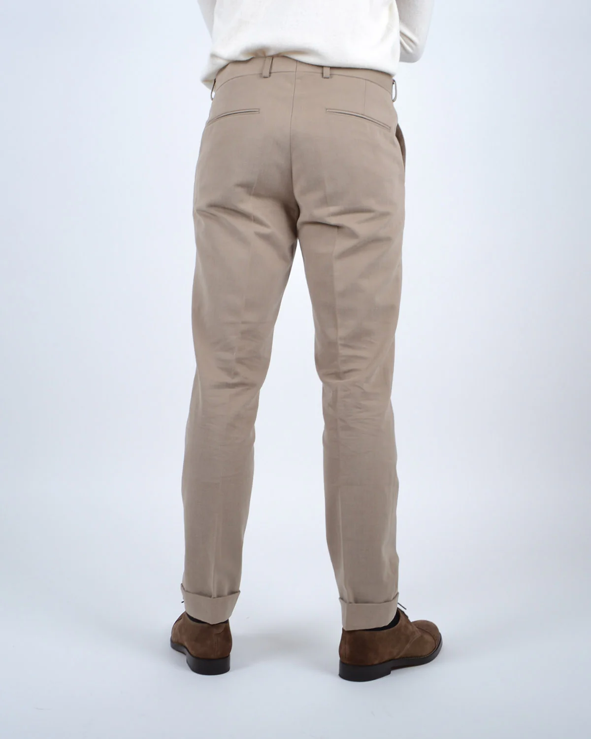 Denz Turn Up Trousers - Image 3