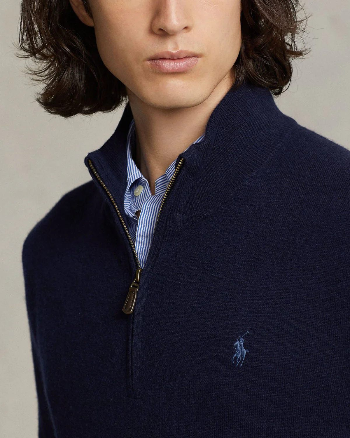 Long Sleeve Pullover Half Zip - Image 4