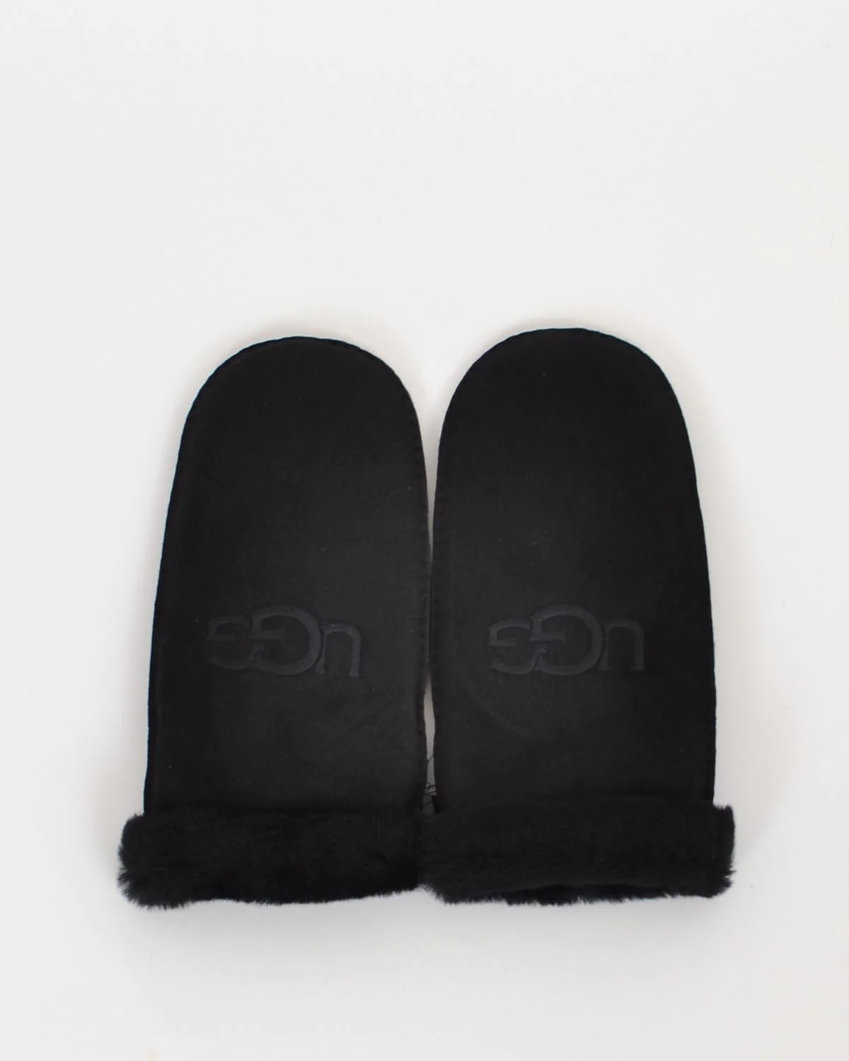 Sheepskin Embroider Mittens - Image 4