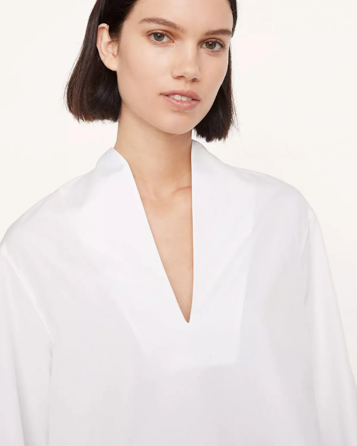 Slit Nk L/S Blouse - Image 2