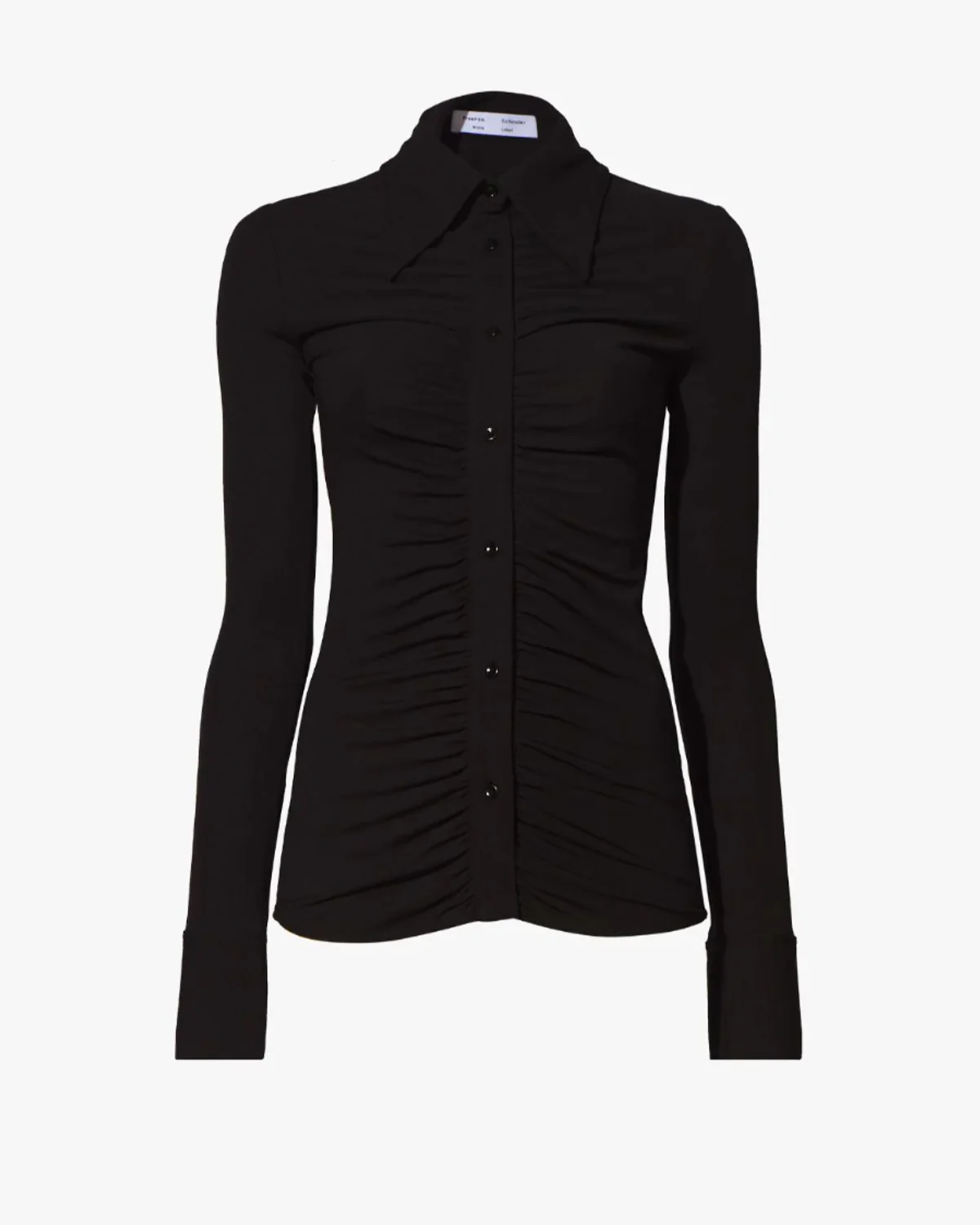 Matte Crepe Button Down - Image 6