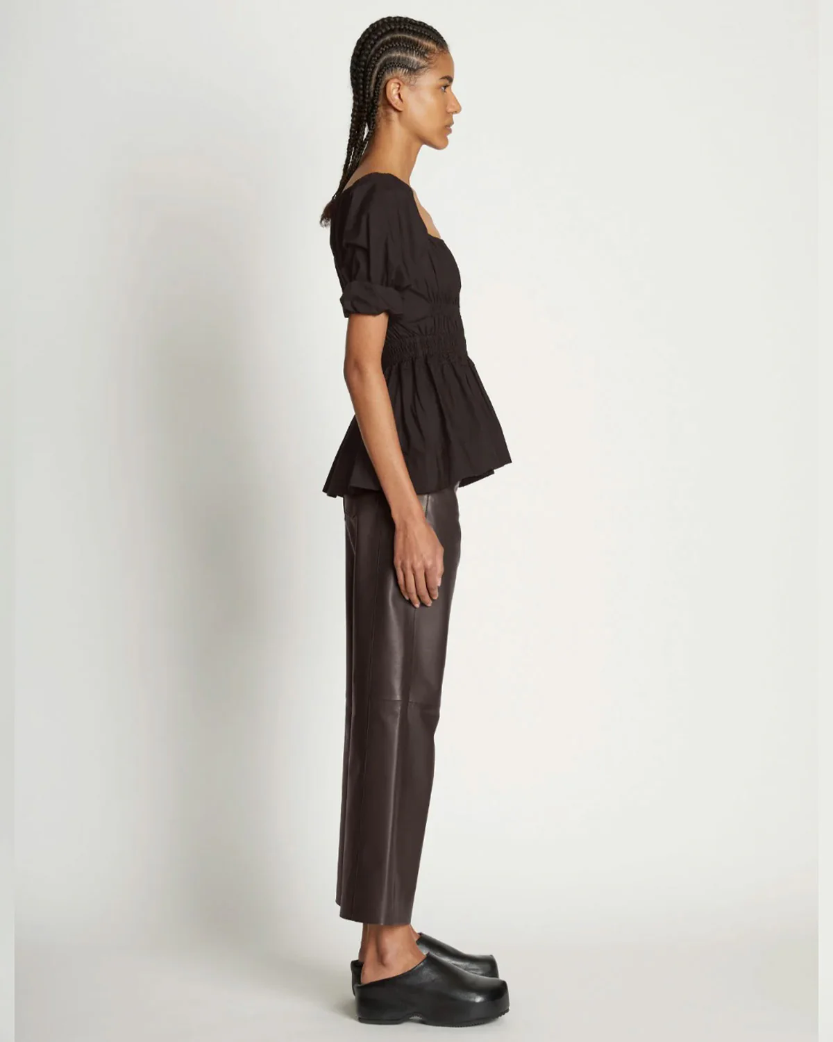 Square Neck Poplin Top - Image 3