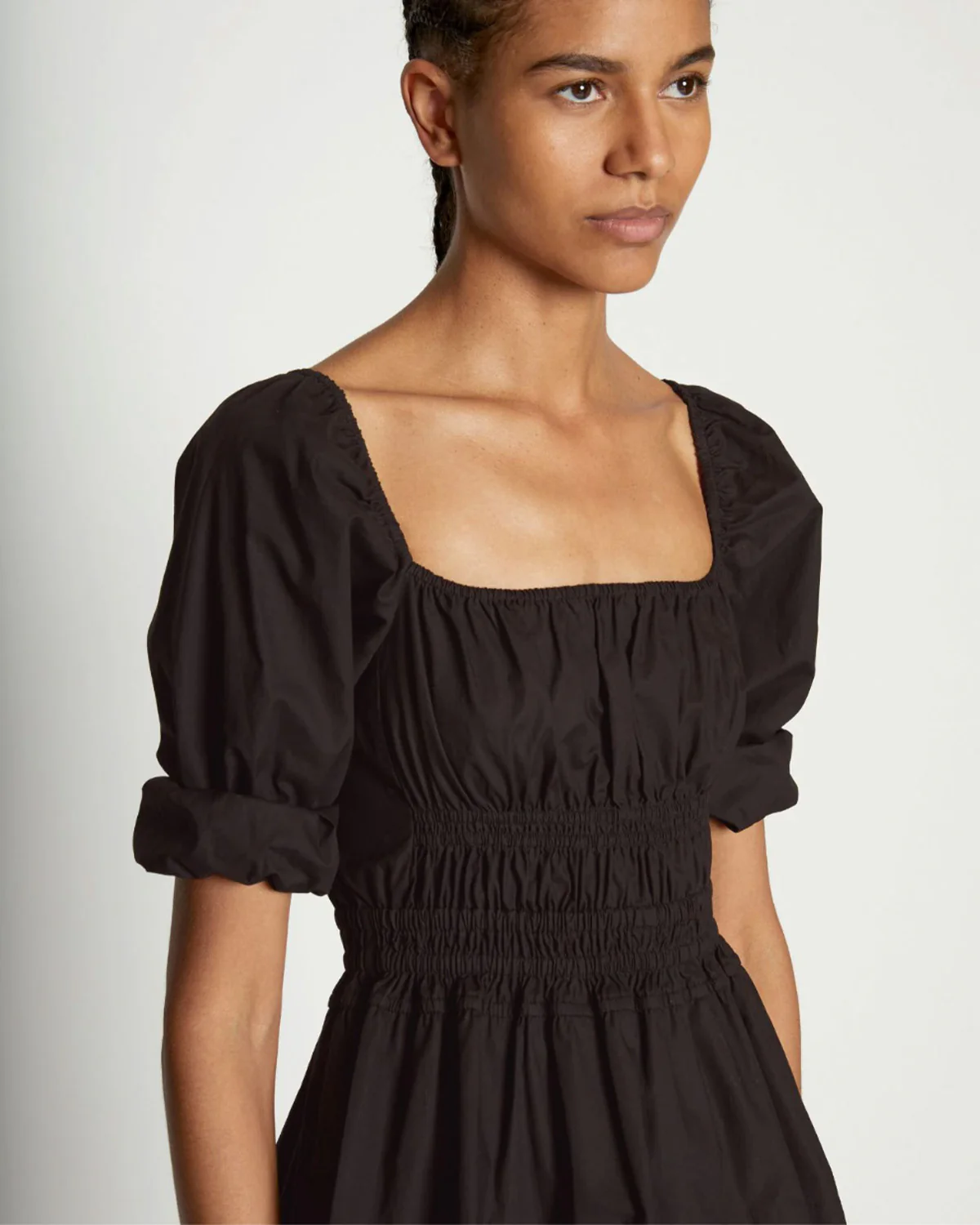 Square Neck Poplin Top - Image 5