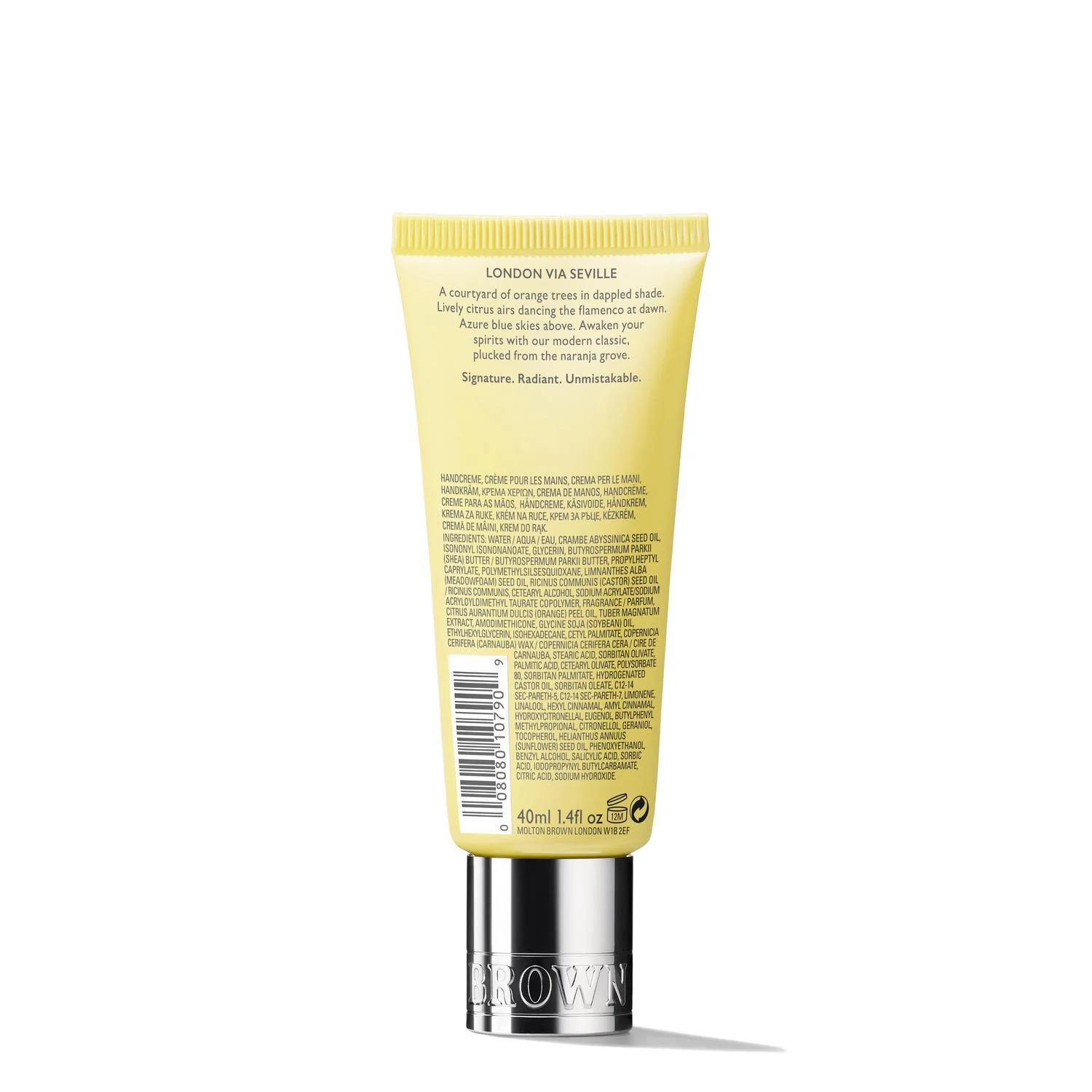 Orange & Bergamot Hand Cream 40ml - Image 2