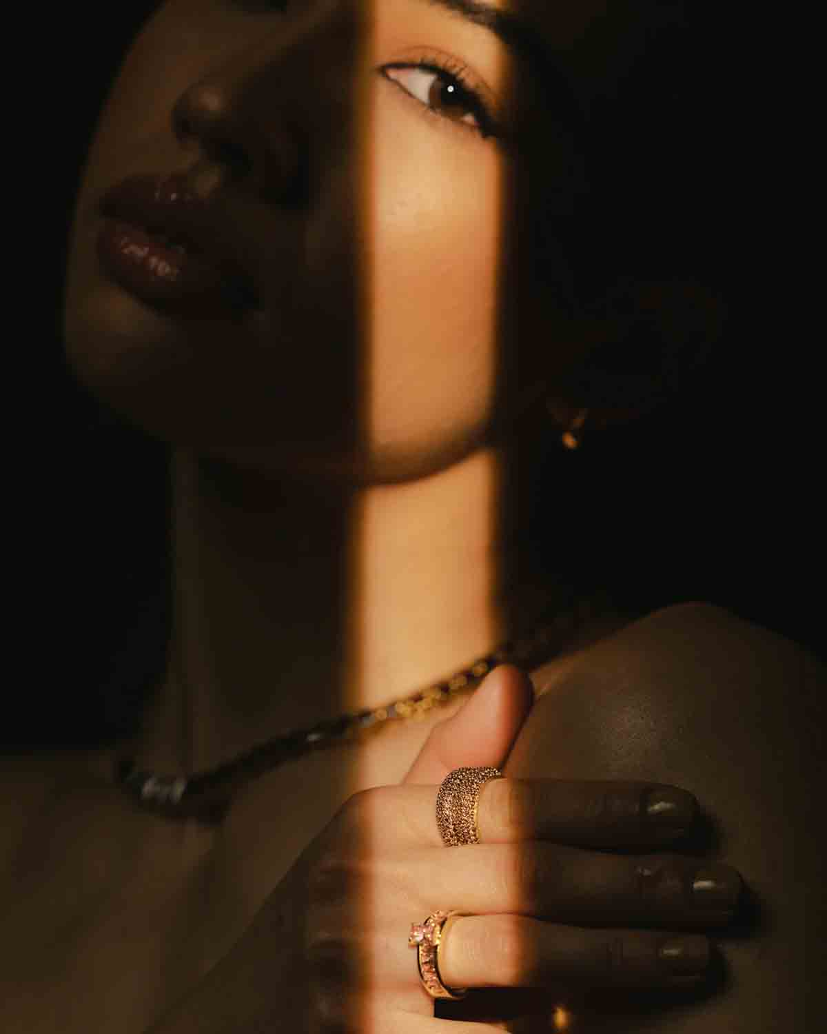 Coffee Slim Dome Ring - Image 3