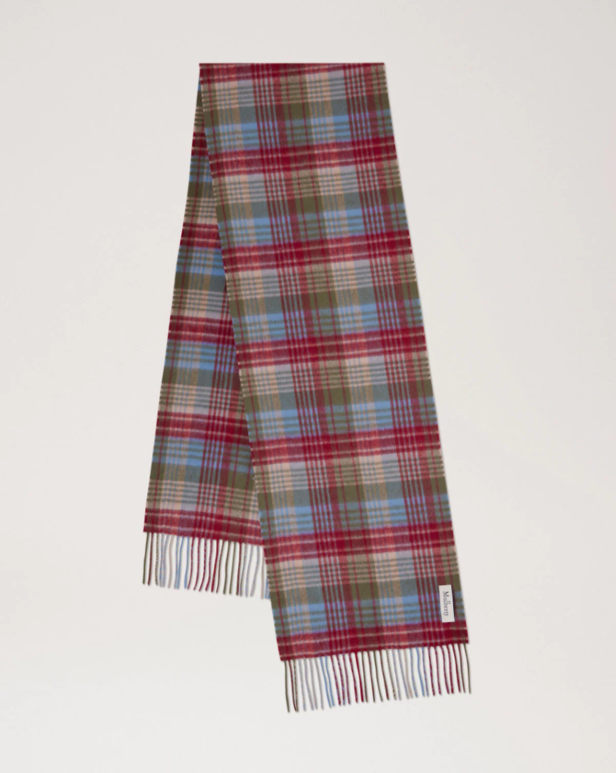 Mulberry Heritage Check Scarf - Image 2